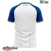Camiseta Bosnia y Herzegovina Visitante Equipación para niños Mundial 2026 manga corta (+ pantalones cortos)